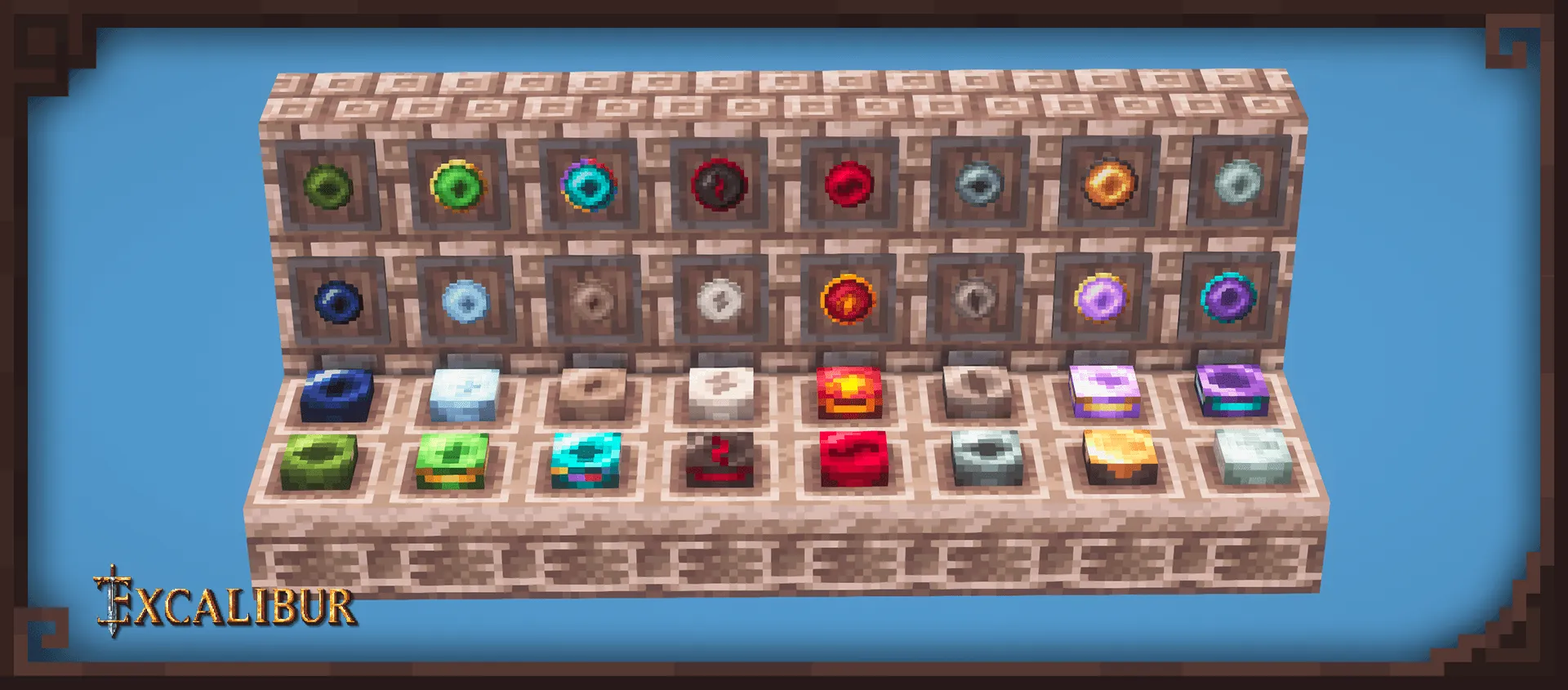 Excalibur | End Remastered Support, Текстуры, Minecraft