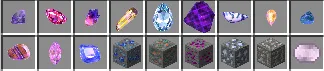 Precious Gems & The Middle Dimension, Моды, Minecraft