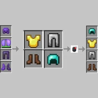 armorswap — скриншот 1 (Моды, Minecraft)