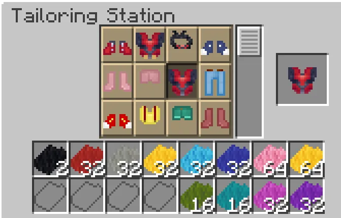 Poke Clothing — скриншот 4 (Моды, Minecraft)