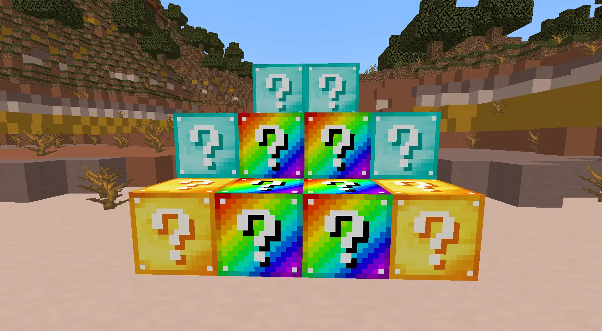Lucky Block Challenge (Pod Edition) — скриншот 2 (Модпаки, Minecraft)