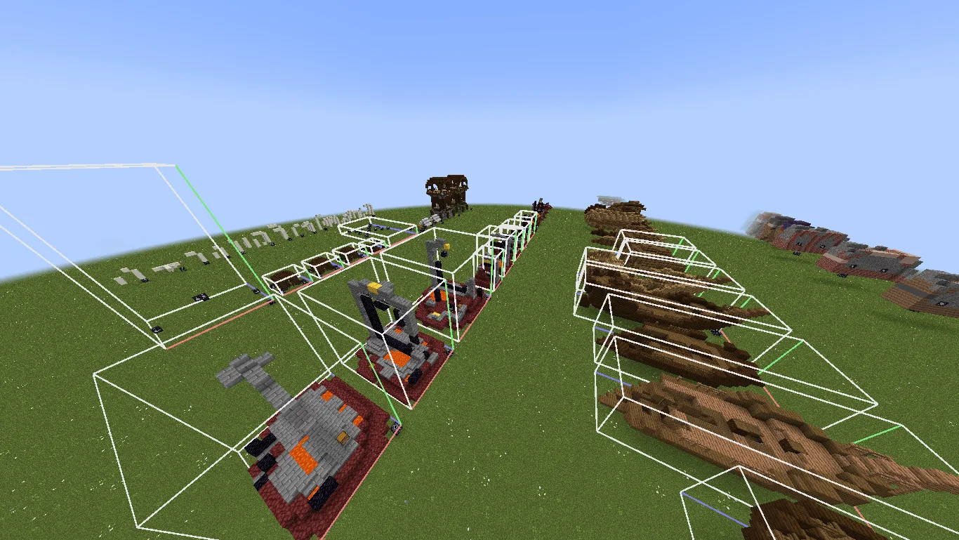 All structure templates — скриншот 1 (Карты, Minecraft)