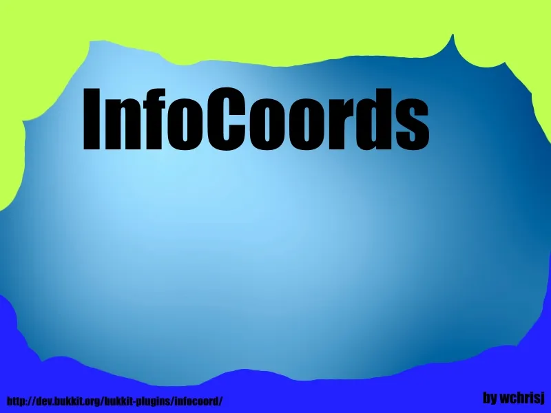 InfoCoords — скриншот 1 (Плагины, Minecraft)