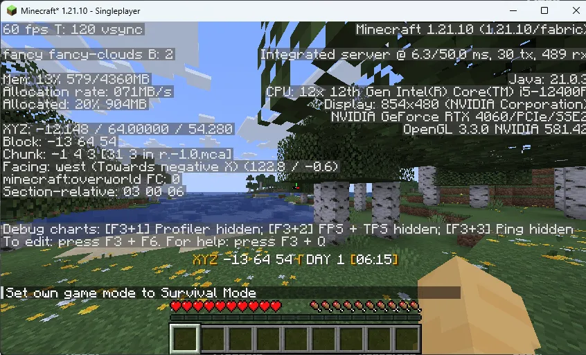 Day Counter (Original) for 1.16 - 1.21.10!, Моды, Minecraft