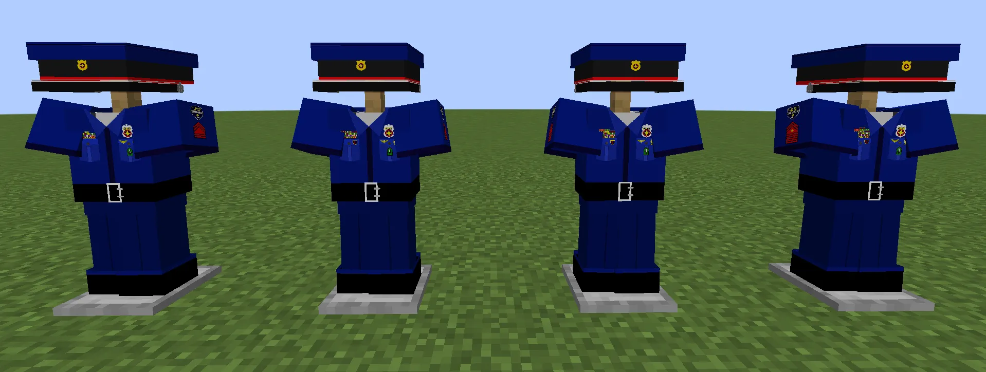 Military & Law Enforcement Uniforms, Моды, Minecraft
