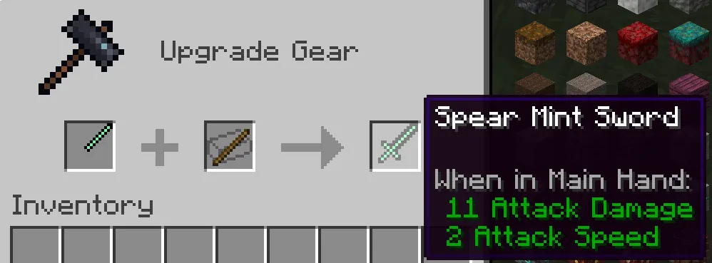 SpearMint Craft, Моды, Minecraft