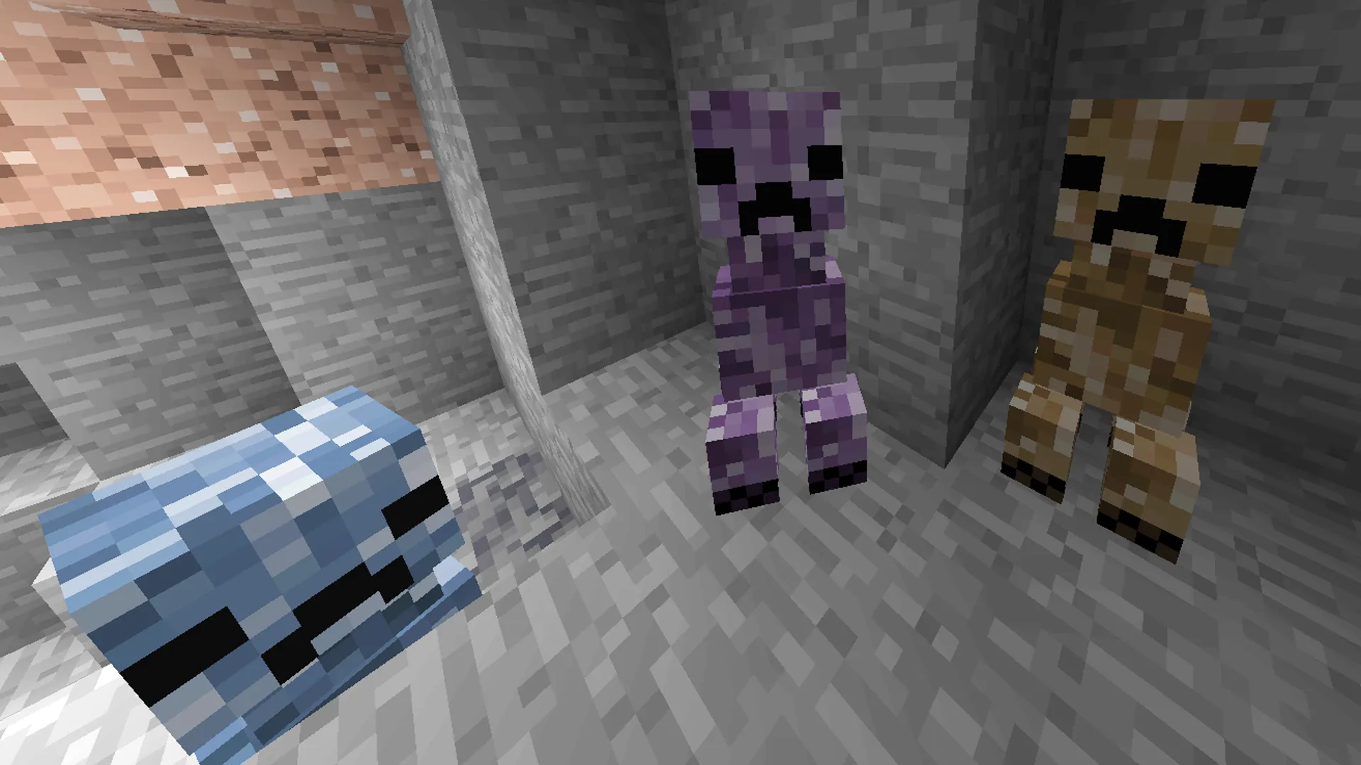 Rogue's. Cuter Creepers Pack — скриншот 2 (Текстуры, Minecraft)