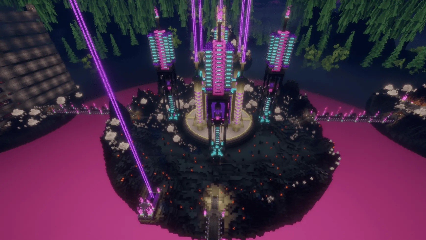 Mirror World, Карты, Minecraft