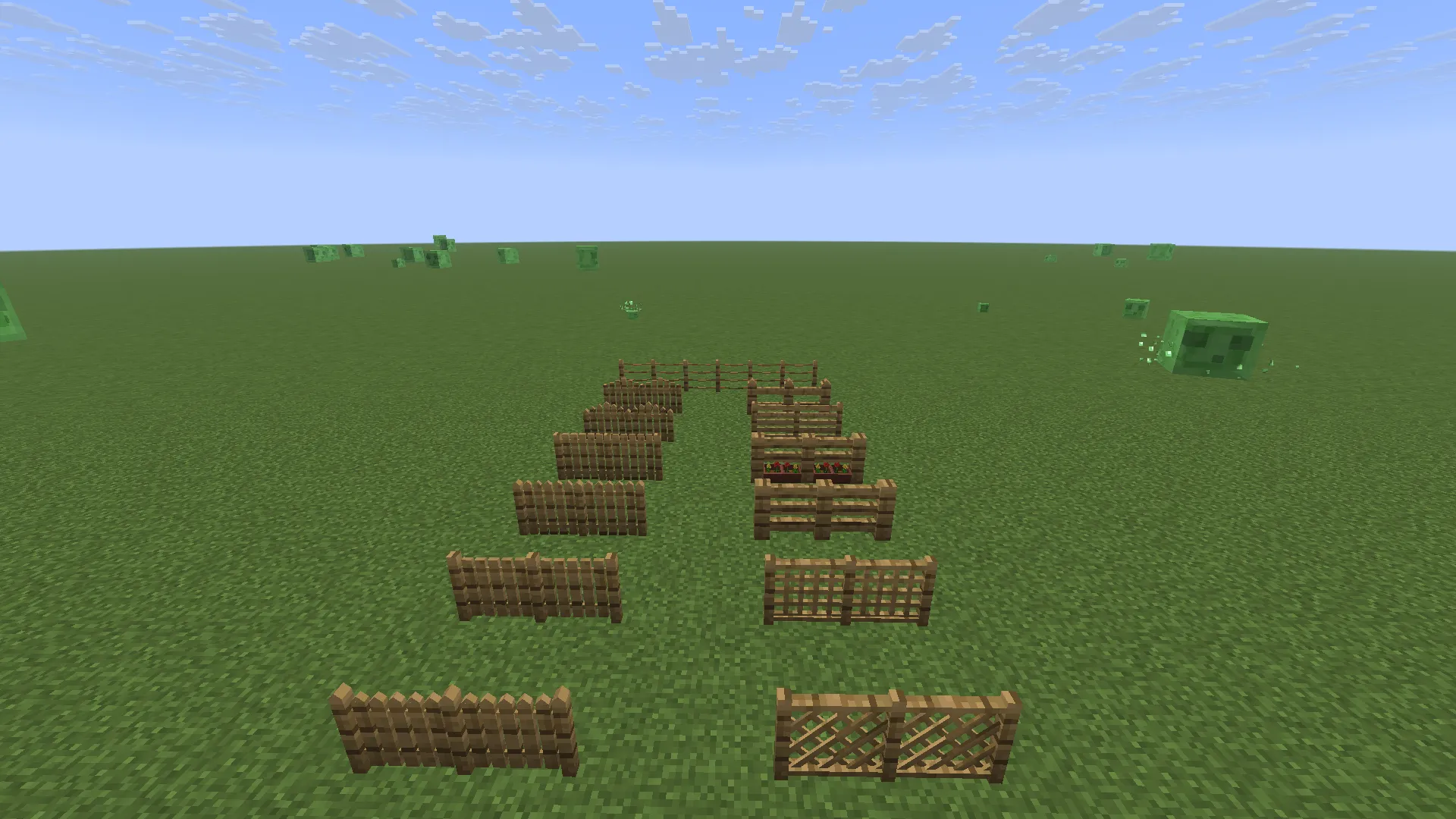 Decorative Fences — скриншот 8 (Моды, Minecraft)