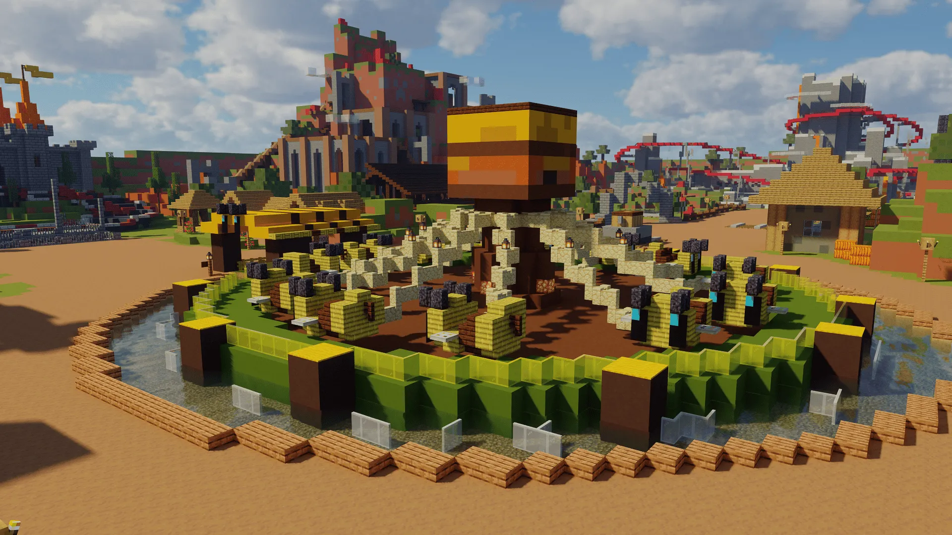 Fantaria - Theme Park, Карты, Minecraft