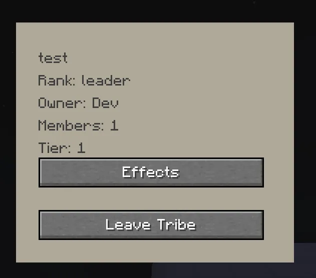 Tribes, Моды, Minecraft