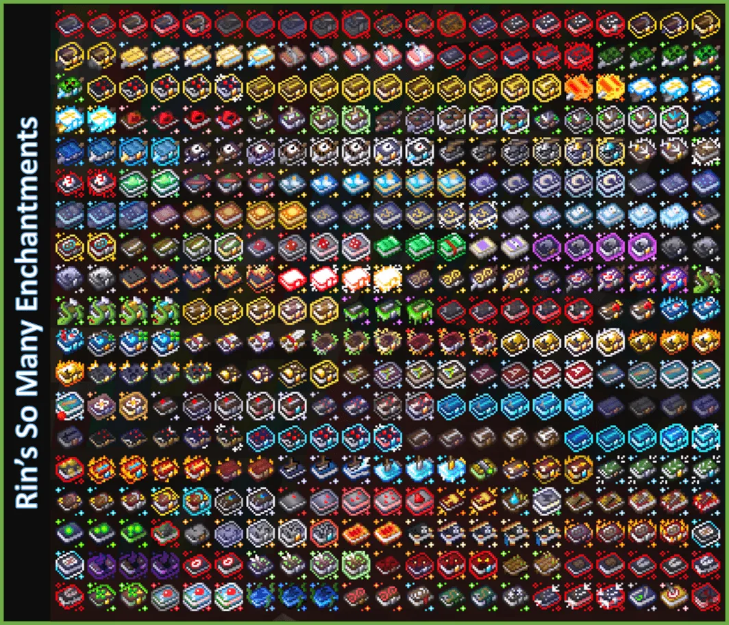 RL Enchanted Books, Текстуры, Minecraft