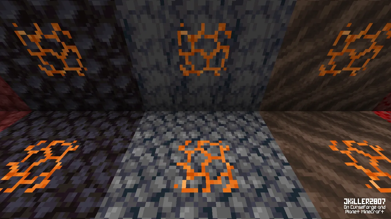 Magma Variants, Текстуры, Minecraft