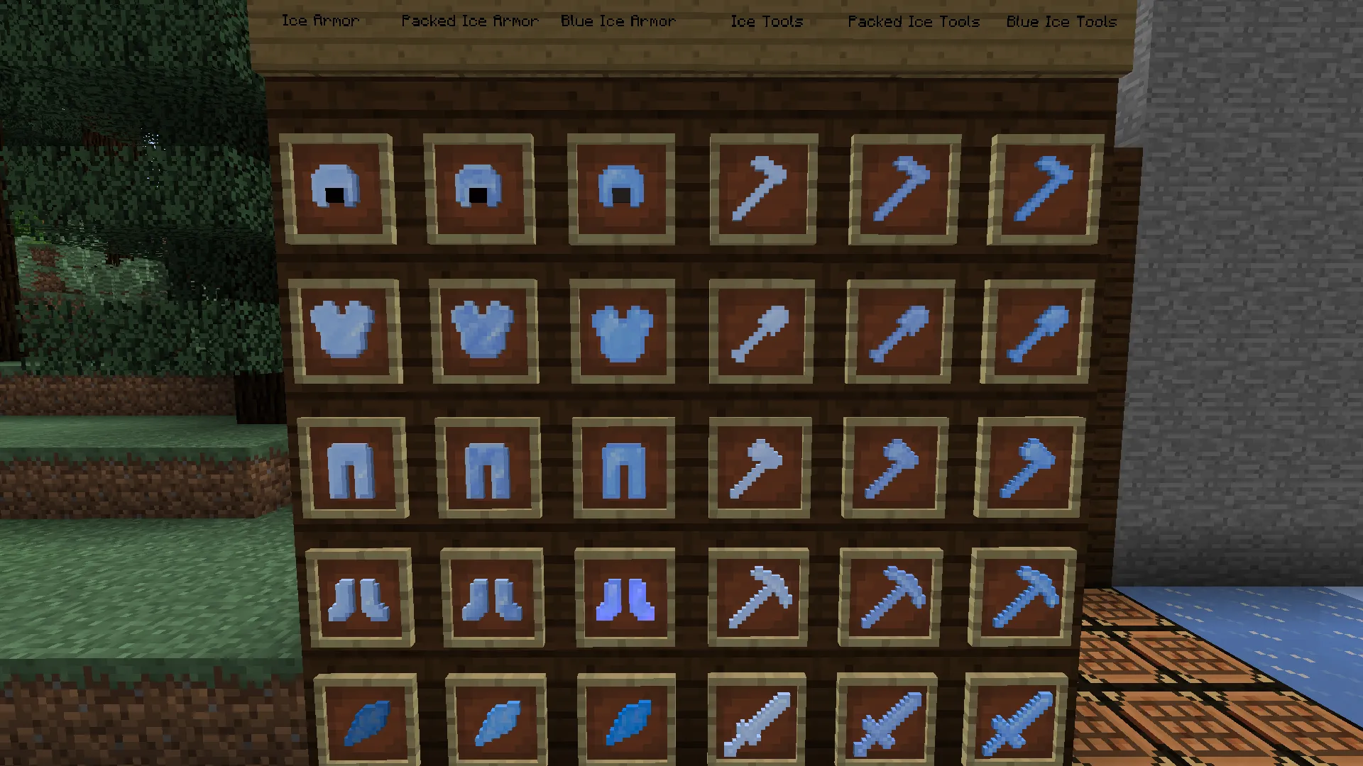 Blue Ice Additions, Моды, Minecraft