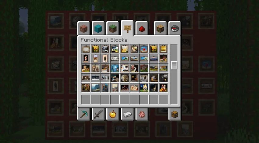 Paintings CIT Pack — скриншот 2 (Текстуры, Minecraft)