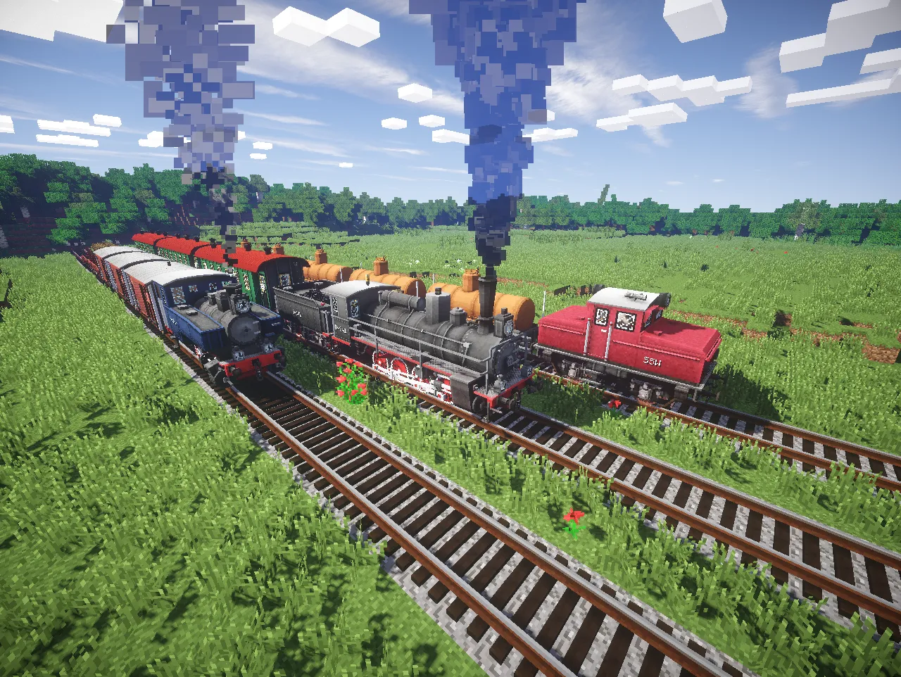 Railway Revolution — скриншот 5 (Модпаки, Minecraft)