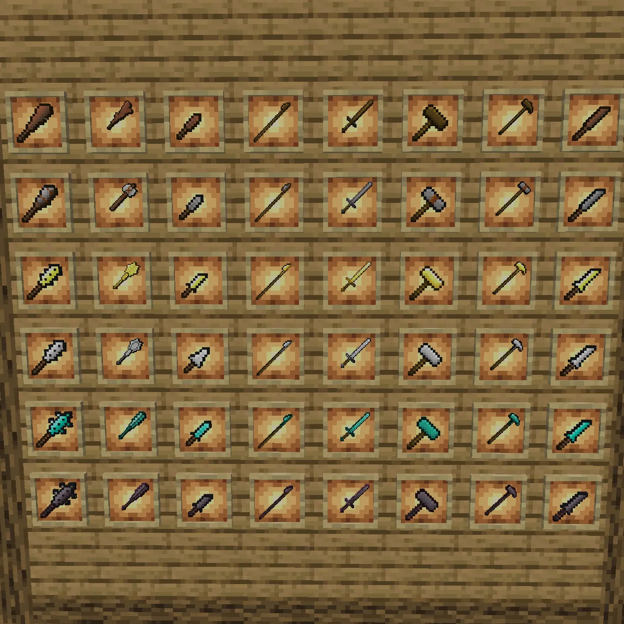 Not Enough Weapons, Моды, Minecraft