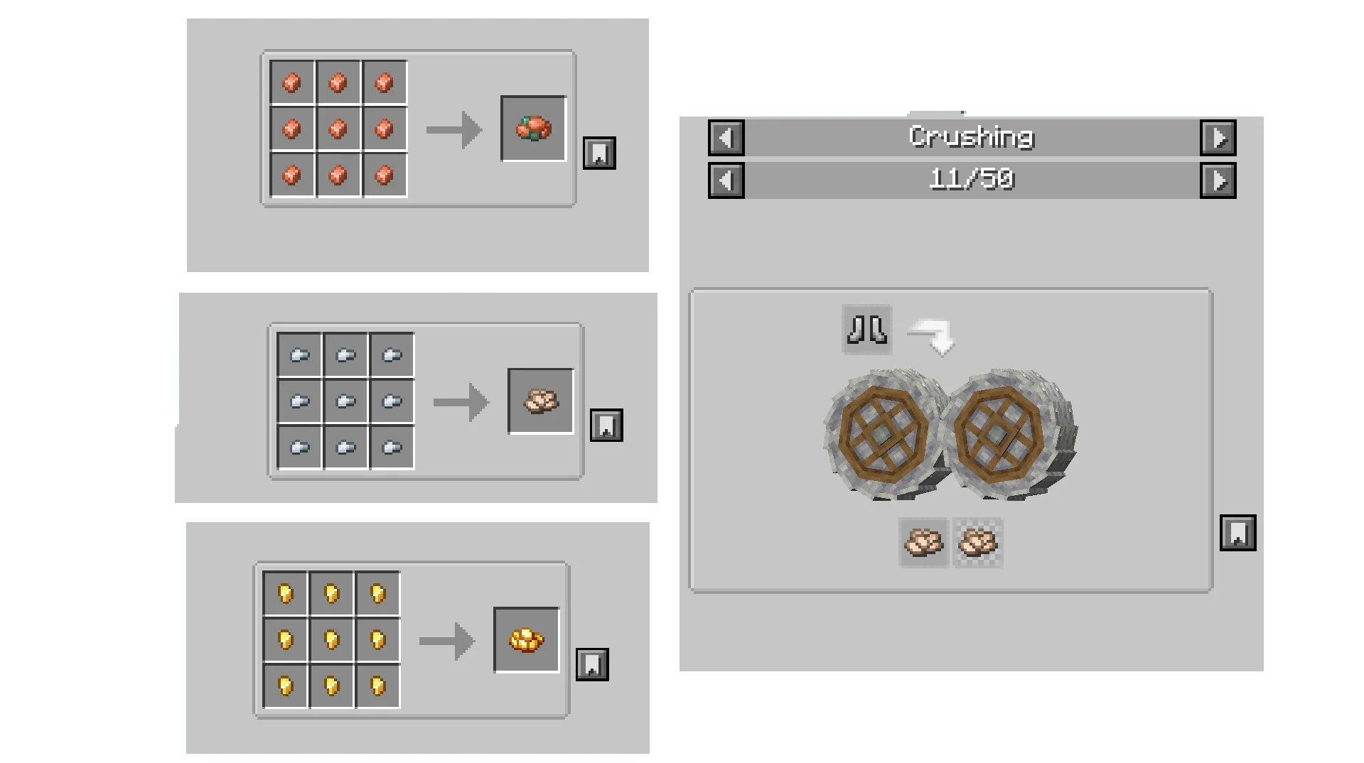 Smelting Metal - Realistic Metal And Gem Processing, Моды, Minecraft