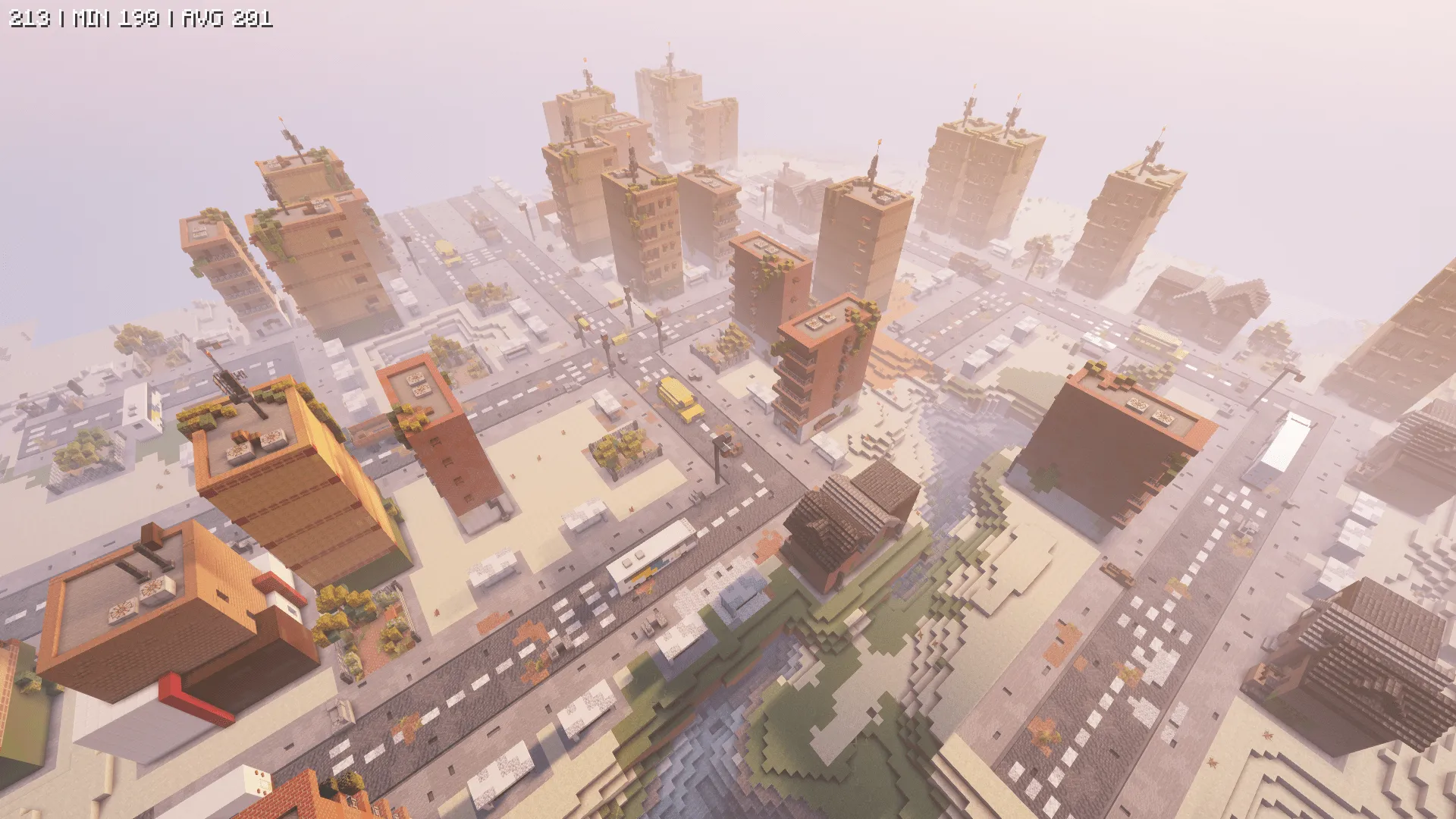 Berezka API for Abandoned urban — скриншот 1 (Моды, Minecraft)