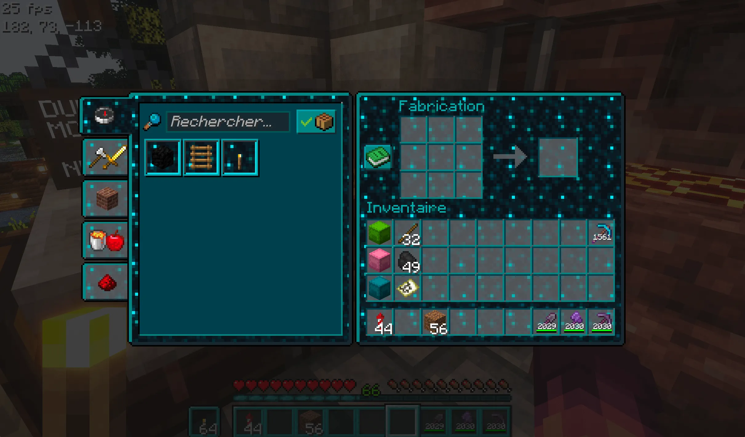 Sculk Themed GUI, Текстуры, Minecraft