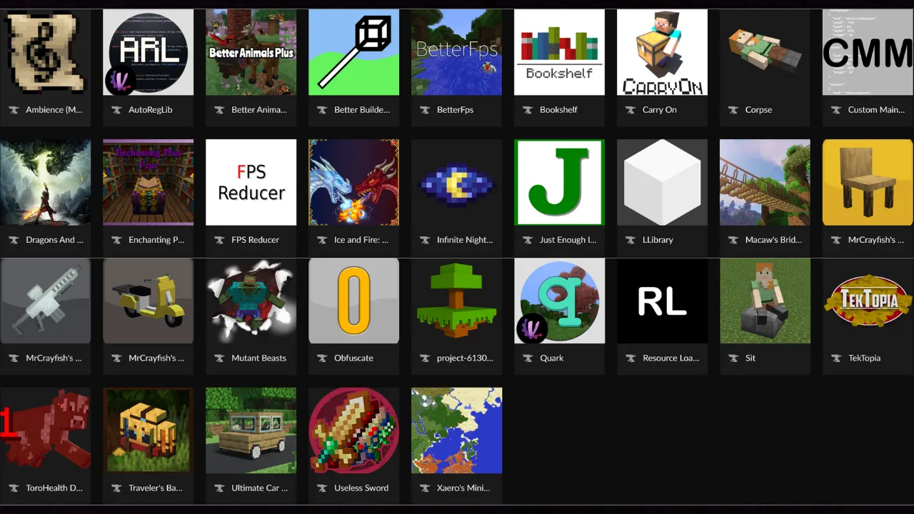 JAvarbXtektopia — скриншот 1 (Модпаки, Minecraft)