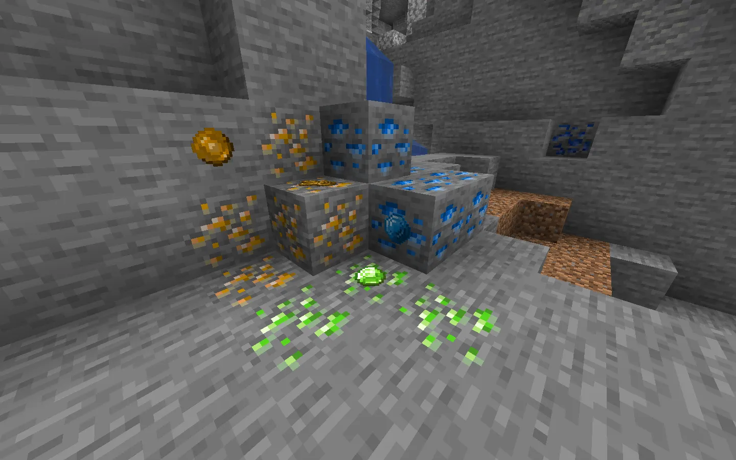 More ores Mining mod, Моды, Minecraft