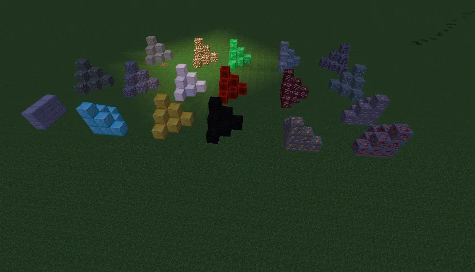 Quality Blocks Rays, Текстуры, Minecraft