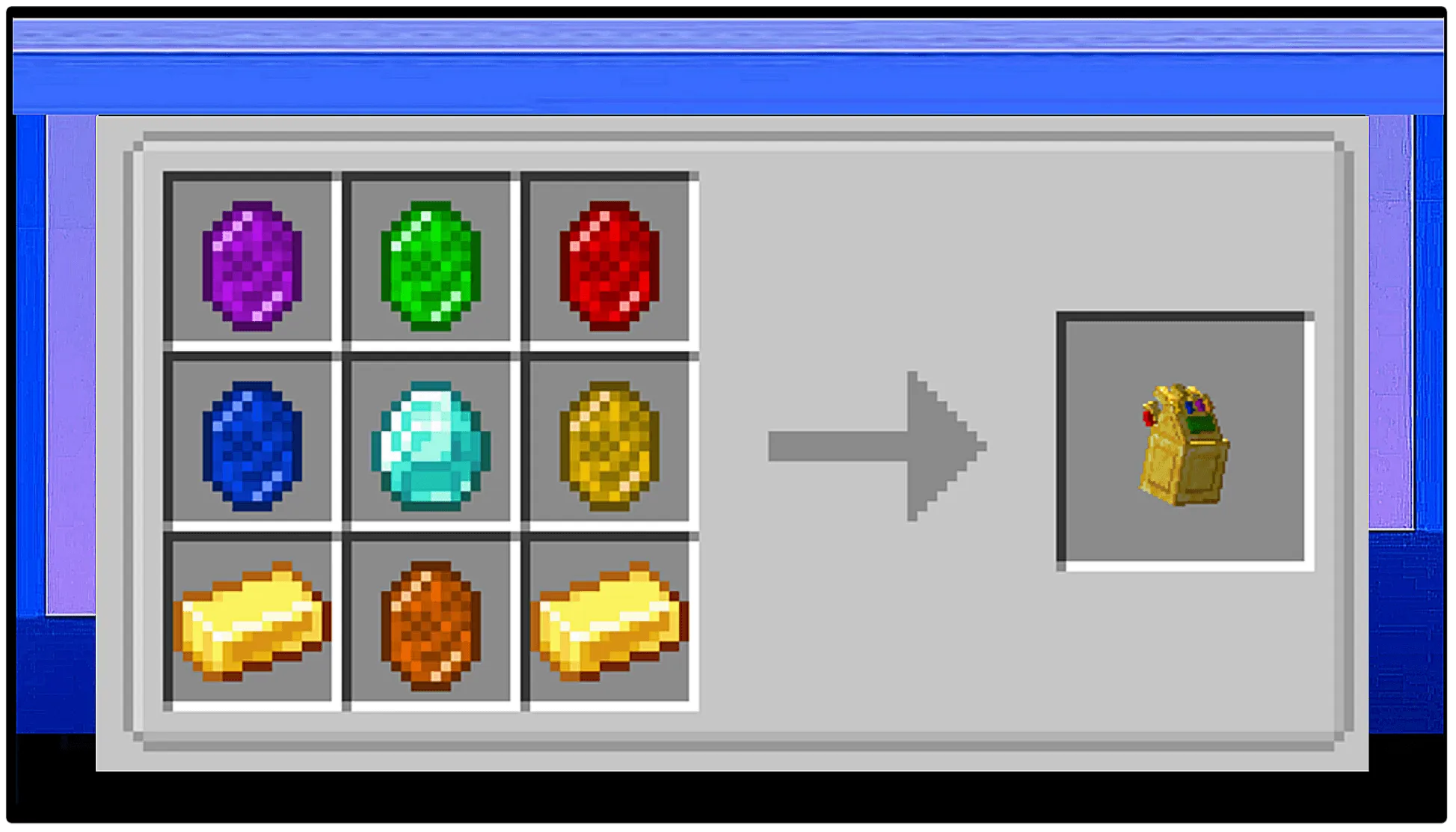 My Infinity Gauntlet [ Forge &  NeoForge ] — скриншот 1 (Моды, Minecraft)