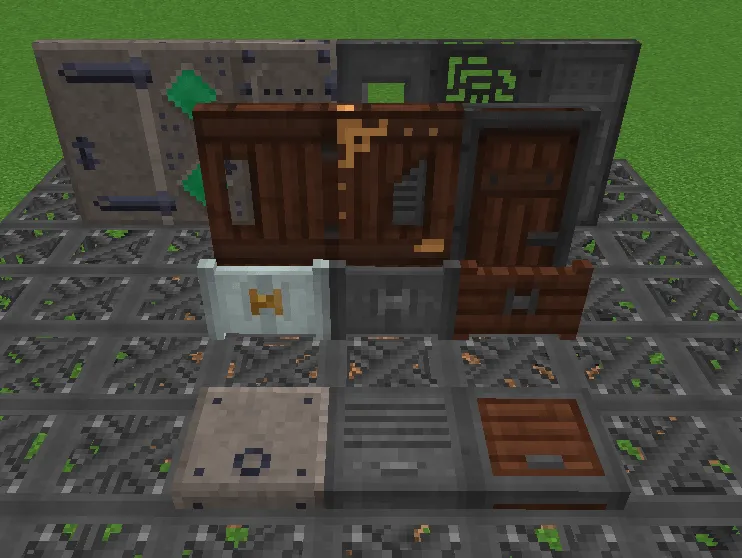 Engineer's Doors Reengineered, Моды, Minecraft