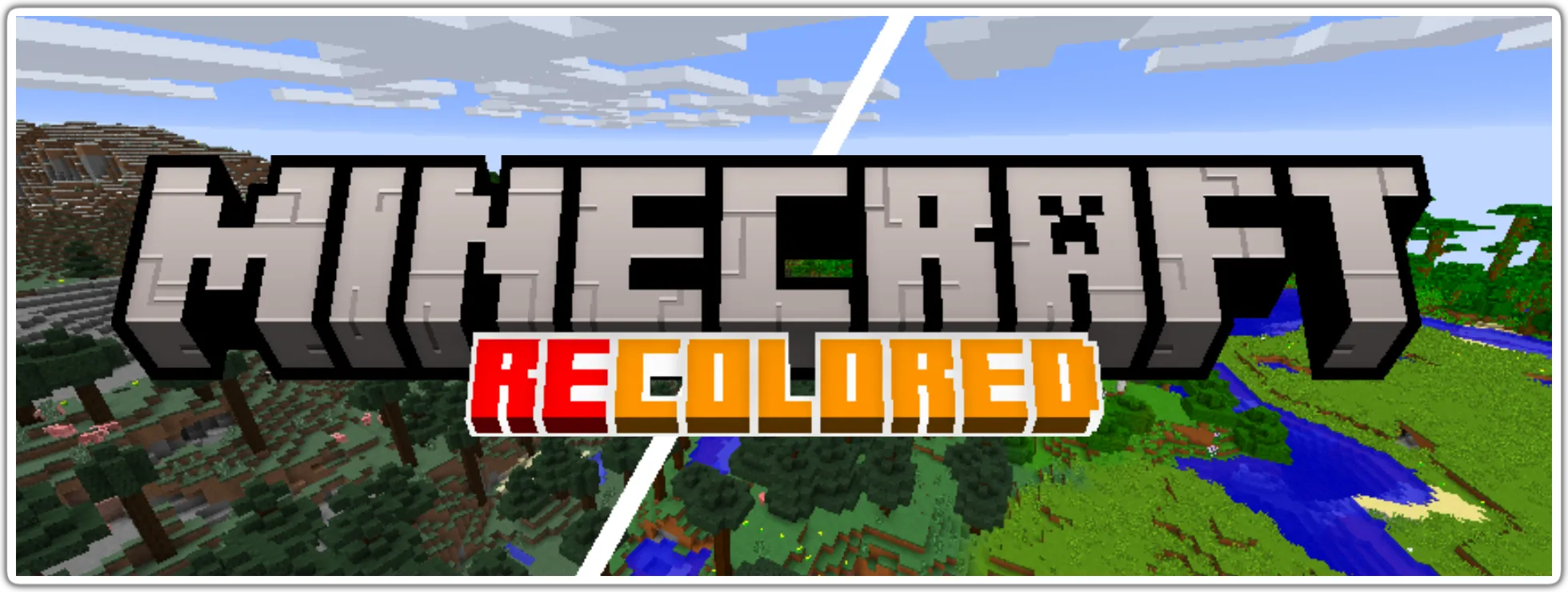 Minecraft Recolored, Текстуры, Minecraft