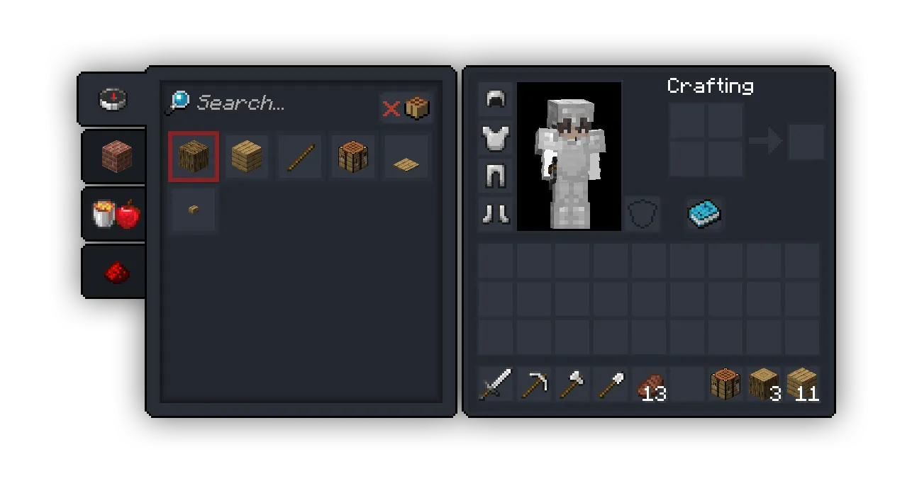 Dark Theme Mode - Revamped — скриншот 5 (Текстуры, Minecraft)