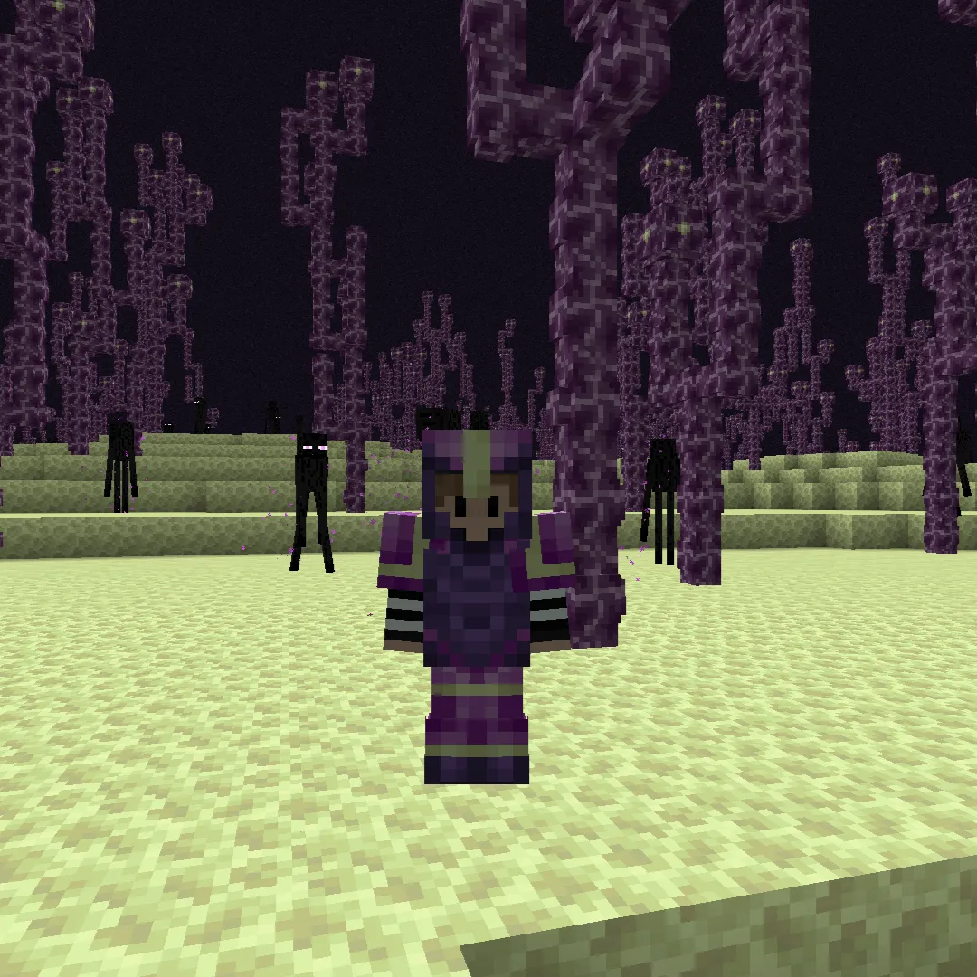 Obsidian-Infused Enderite Armor — скриншот 1 (Моды, Minecraft)