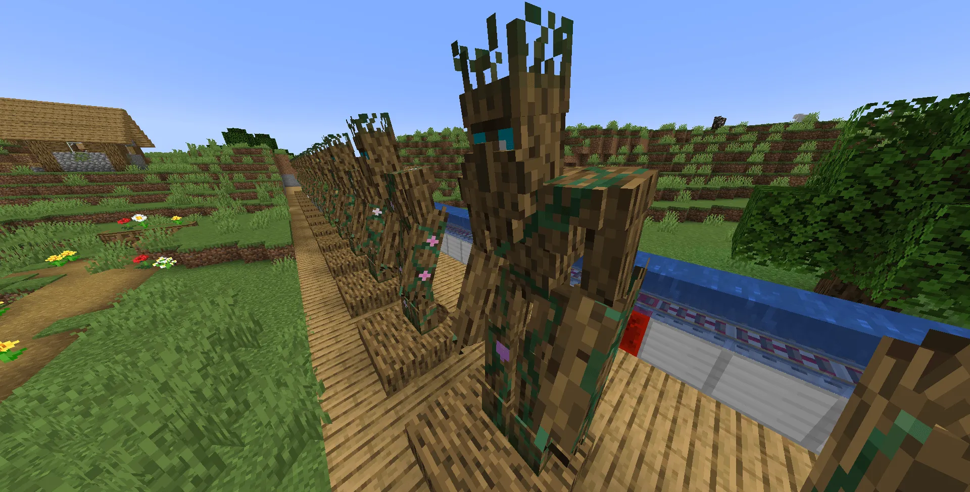 NOTLIVES's Iron golem to Ents Randomized — скриншот 6 (Текстуры, Minecraft)