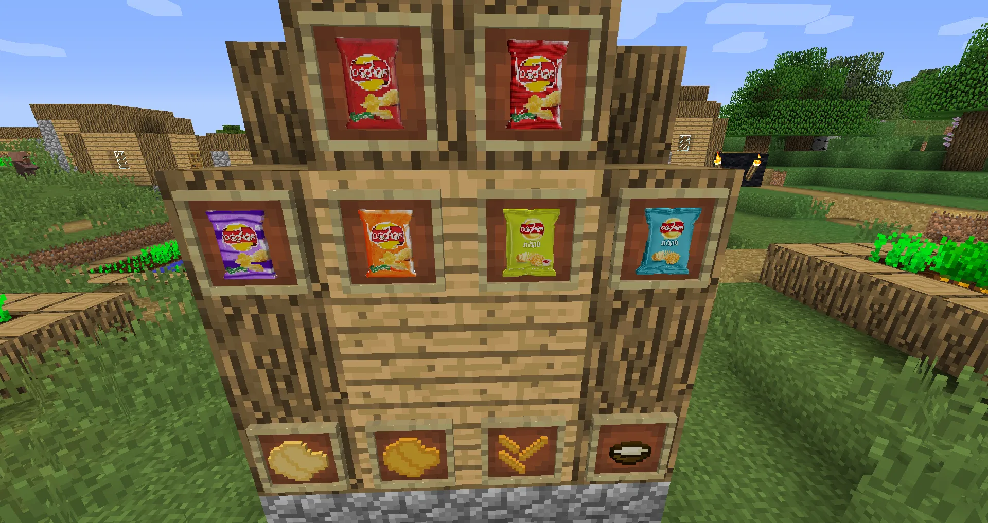 Tapuchips, Моды, Minecraft