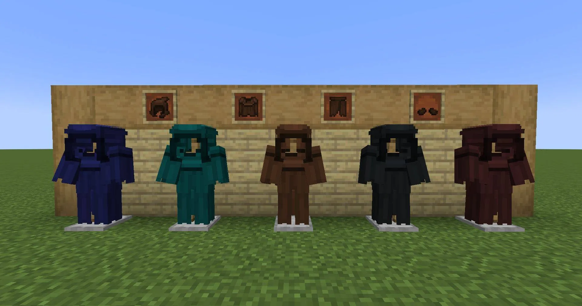 Leather Robes, Текстуры, Minecraft