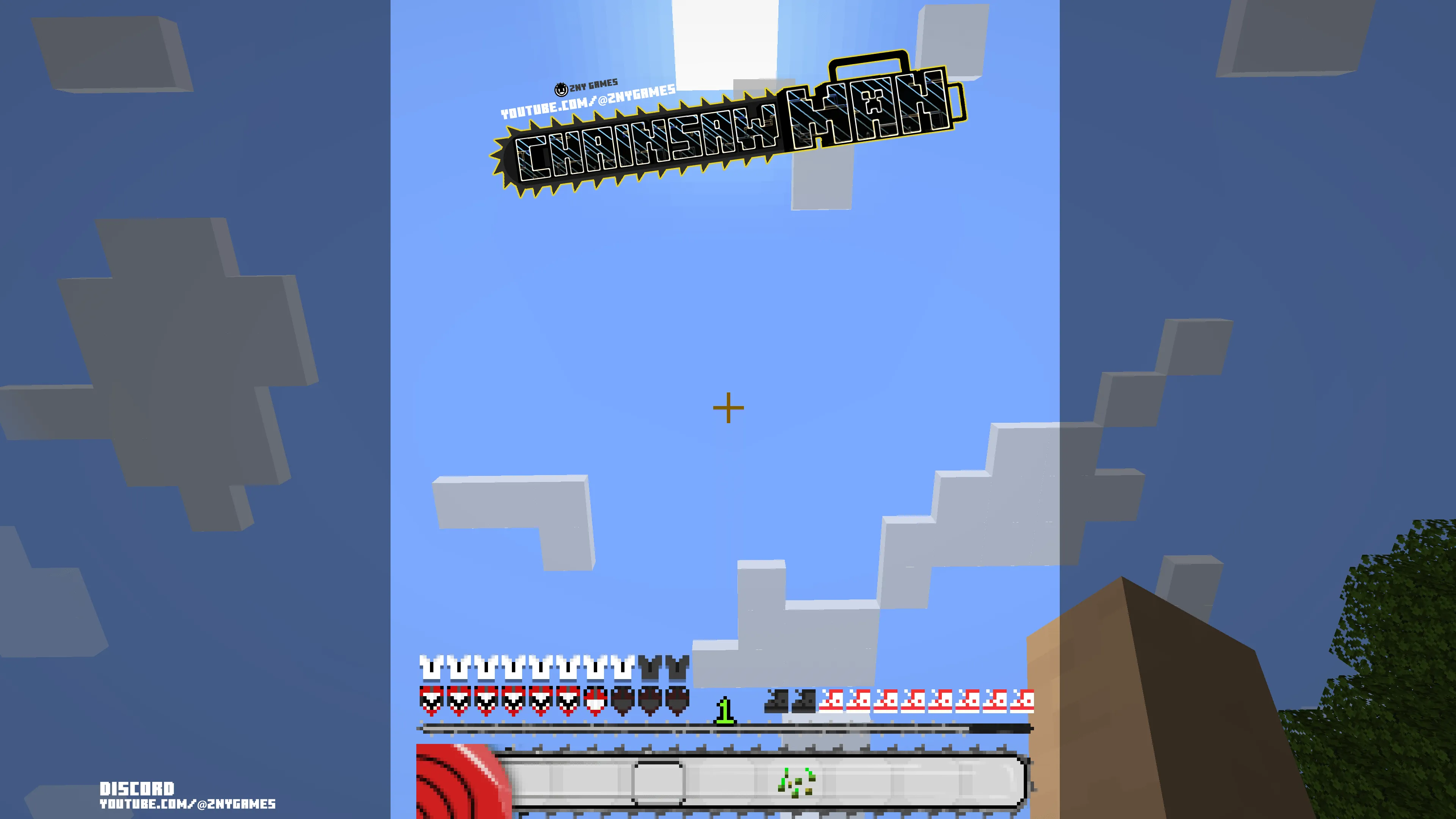 Chainsaw Man - animated custom hotbar [java] — скриншот 5 (Текстуры, Minecraft)