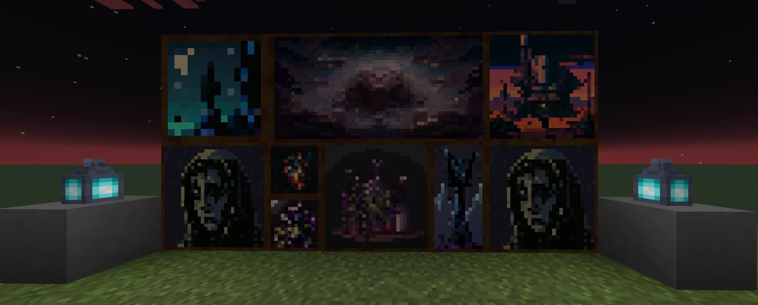 LICHPUNK's Paintings, Текстуры, Minecraft