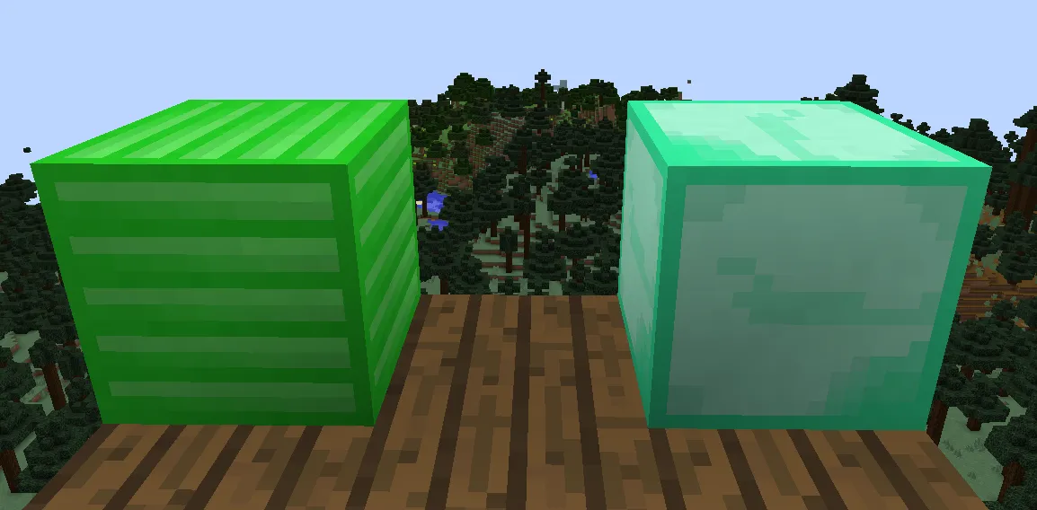 Green Bedwars Resource Pack — скриншот 3 (Текстуры, Minecraft)