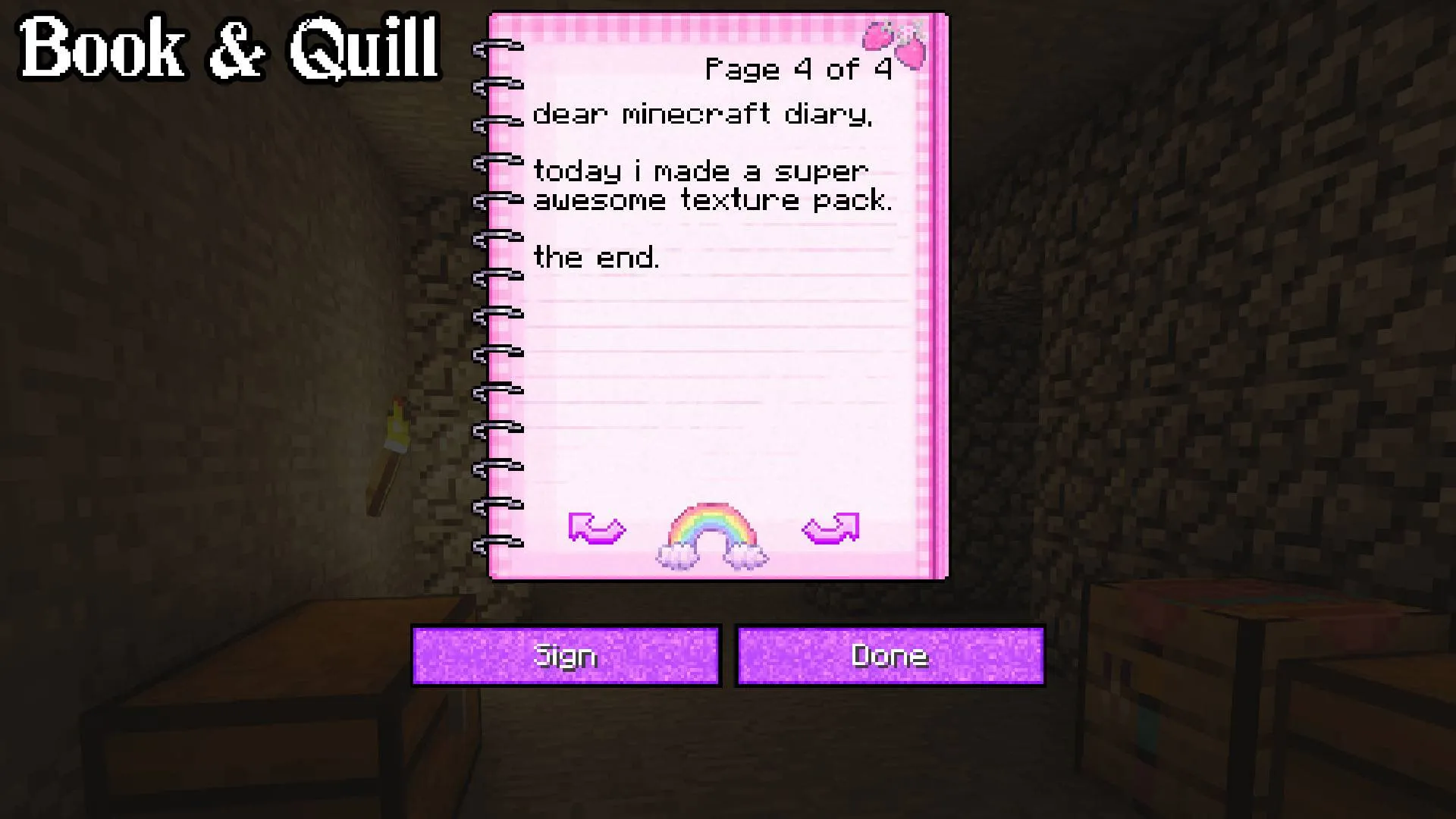 Luvstar's Star Cadet GUI, Текстуры, Minecraft