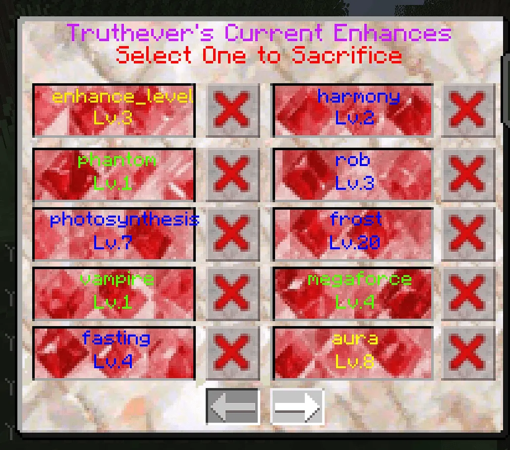 Enhance Buffs, Моды, Minecraft