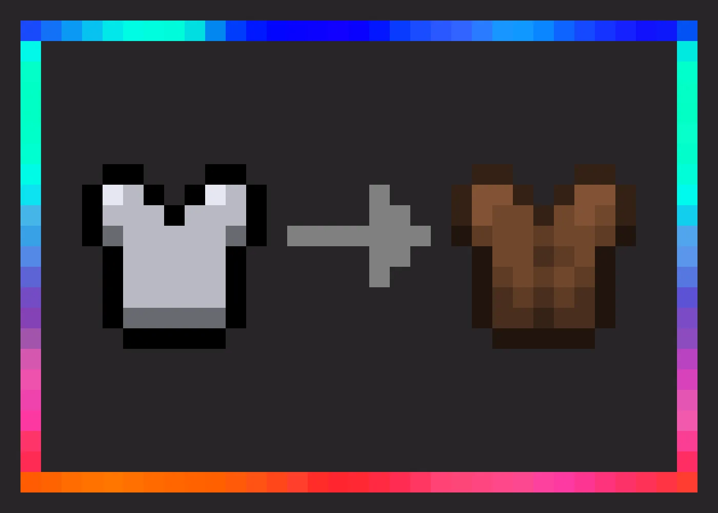 Dev's Better Armor Icons - Leather Edition — скриншот 2 (Текстуры, Minecraft)