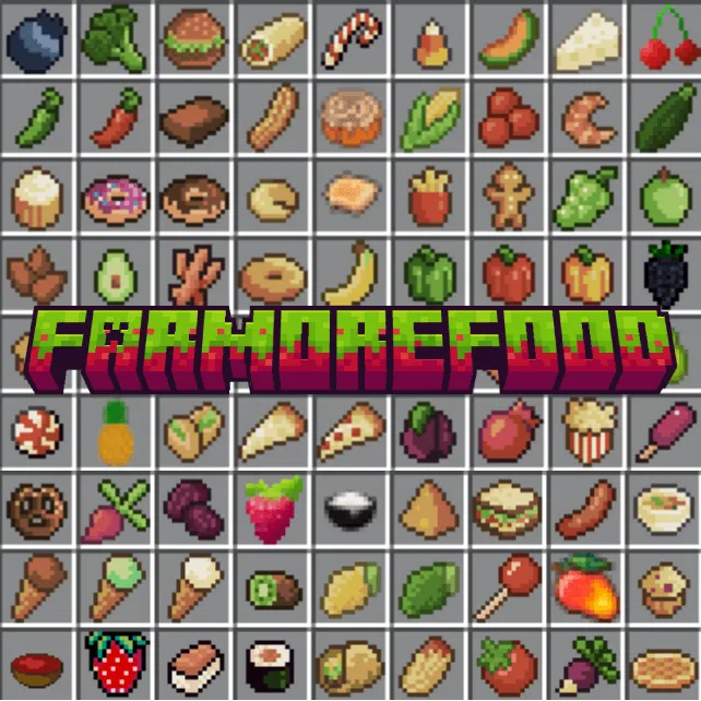 FarMoreFood, Дата-паки, Minecraft