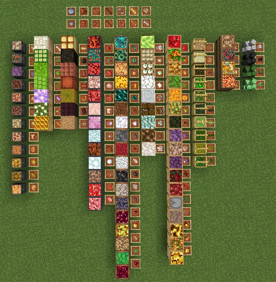 exquisite packing, Моды, Minecraft