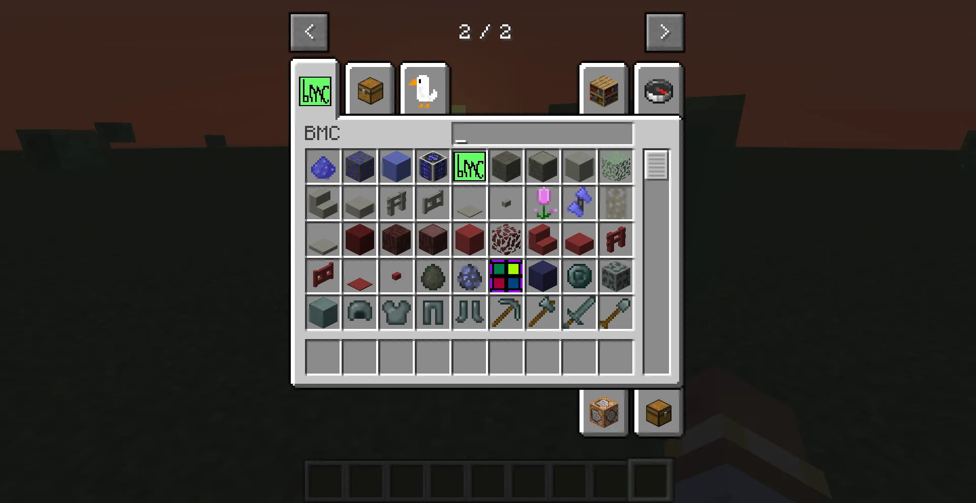 Chaos Overhaul, Моды, Minecraft
