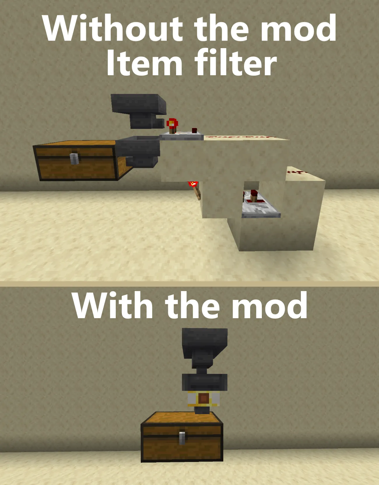 Redstone Improved, Моды, Minecraft