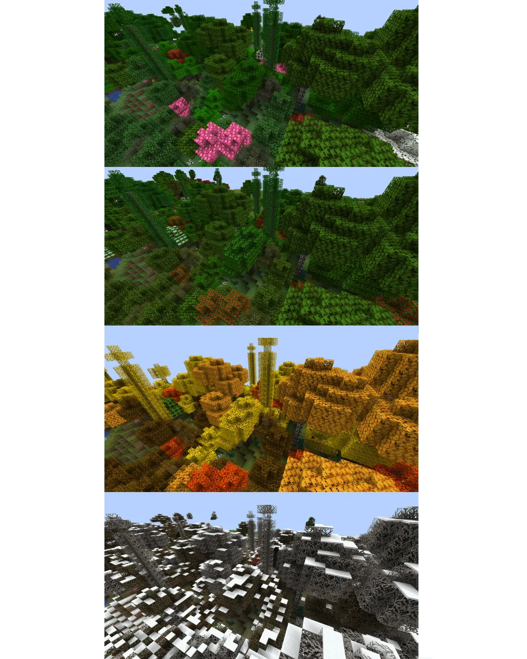 Caio Cesar's Biomes and Seasons, Моды, Minecraft