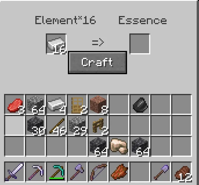 esencia tools unbreakables — скриншот 3 (Моды, Minecraft)