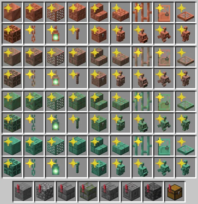 Inventory Indicators — скриншот 1 (Текстуры, Minecraft)