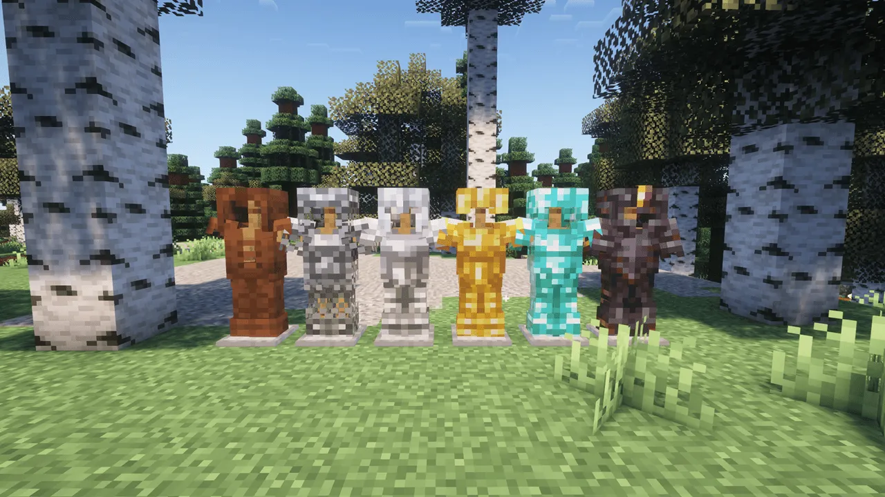 Hidden Trails-Visual Pack - Green/Grey, Текстуры, Minecraft