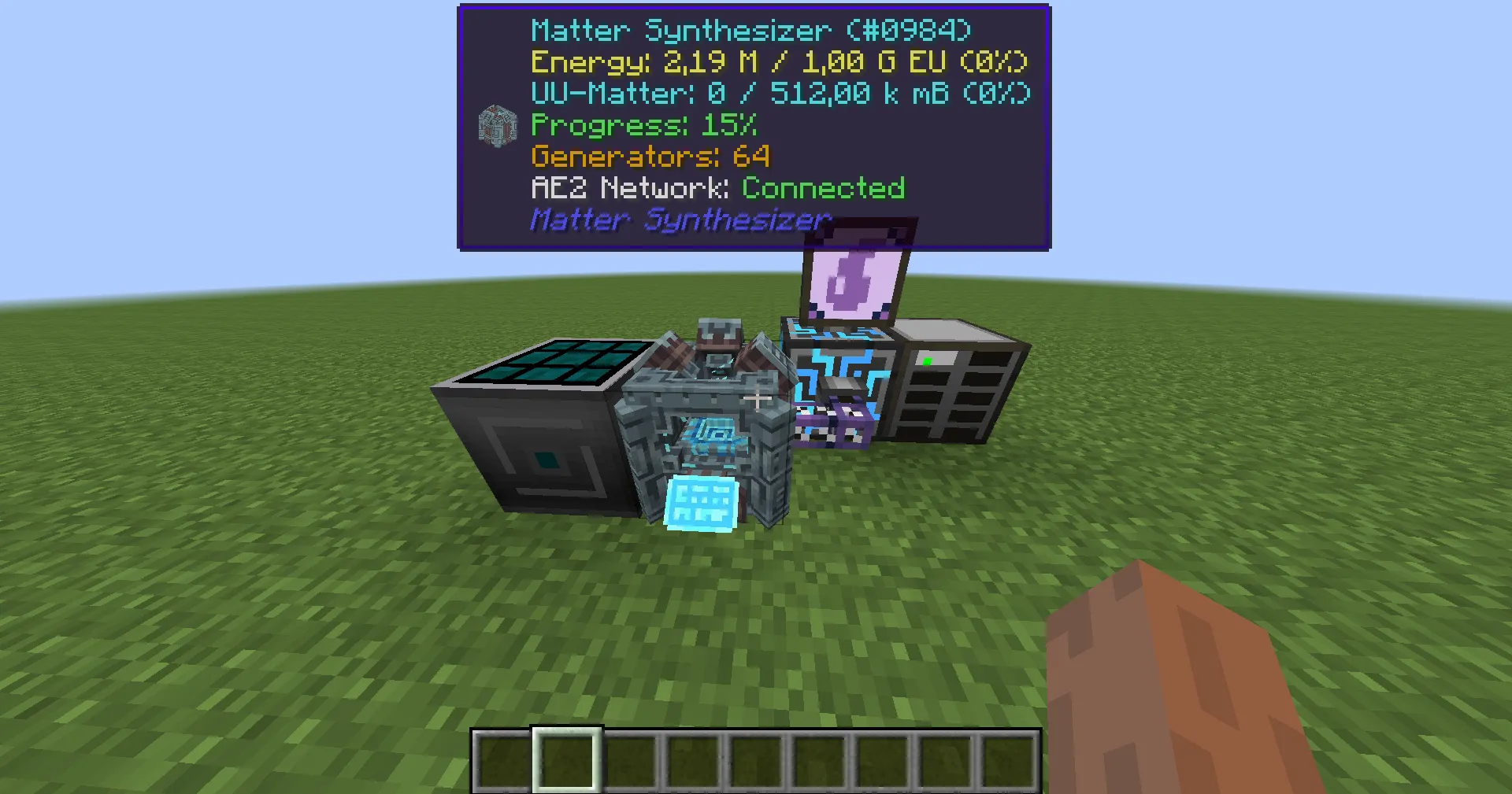 MatterSynthesizer, Моды, Minecraft